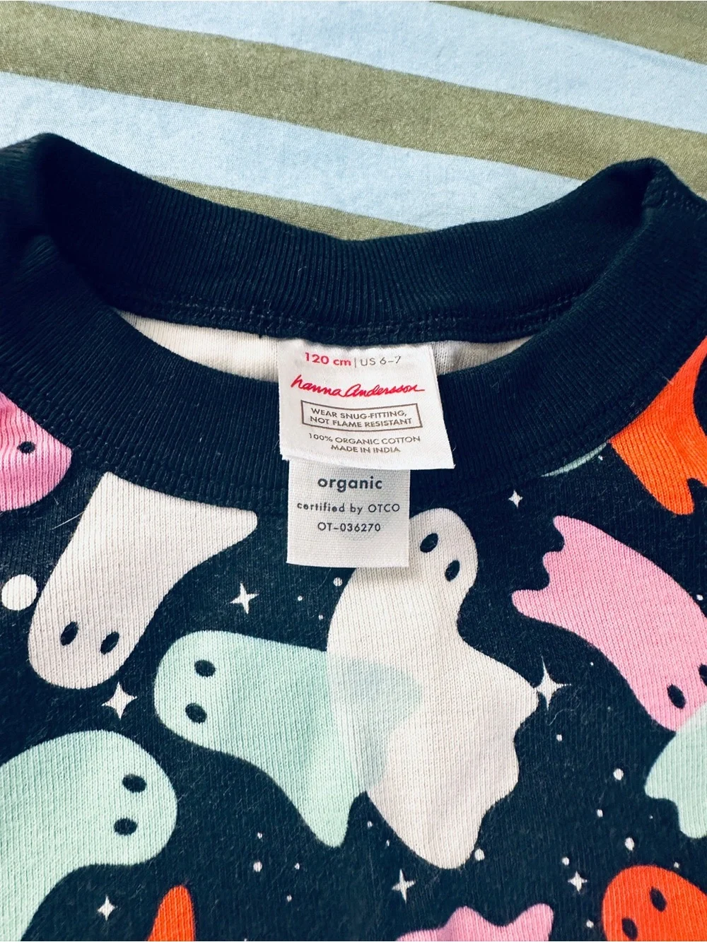 Hanna Anderson Ghost Print Pajama Set